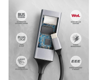Axagon ADE-TXPD USB-C gigabit ethernet adapter z PD 100W - 1485410 - zdjęcie 6